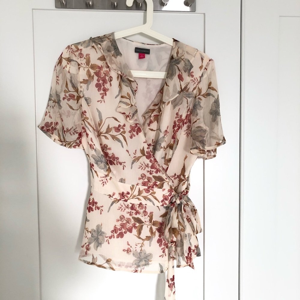 Wrap blouse